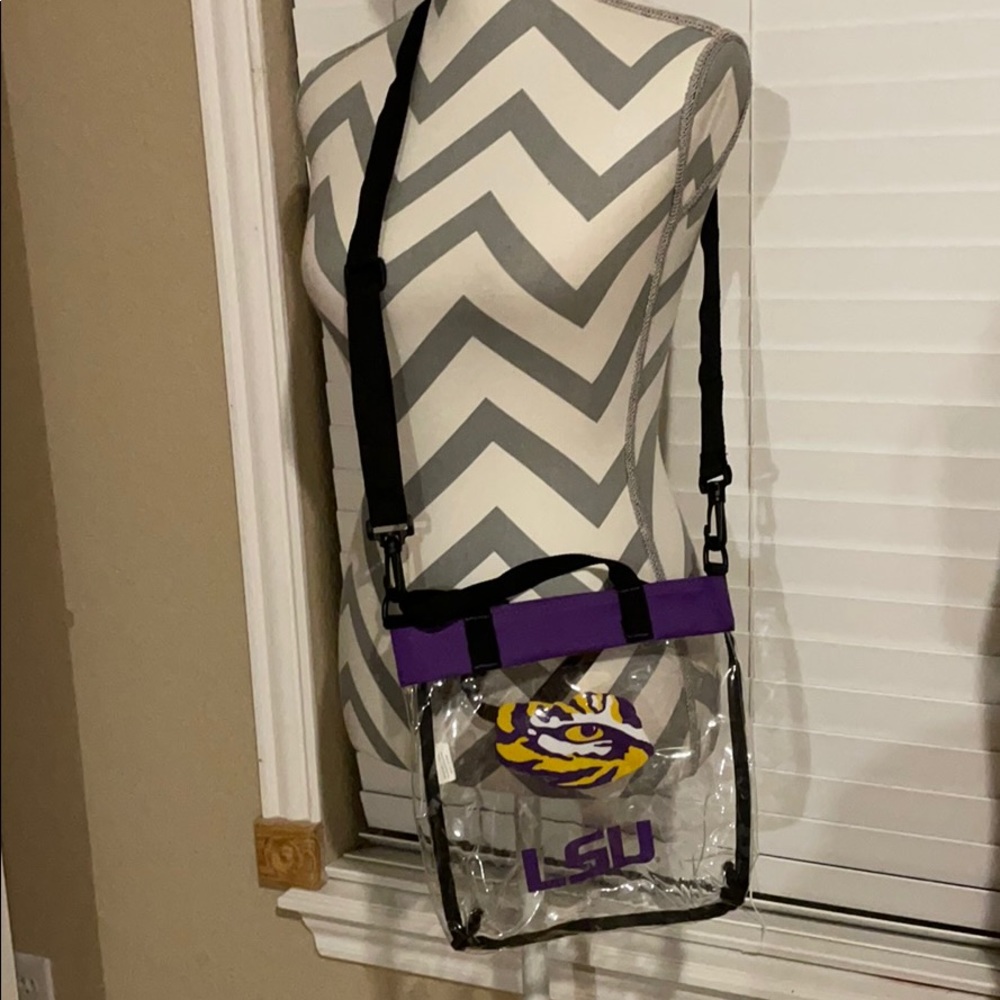 LSU Clear Stadium Bag